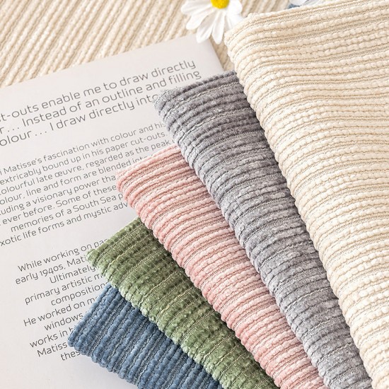 PousboSofabezug aus Chenille-Stoff mit Fischgrtenmuster