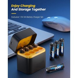 Begrenzte Zeit 50% RabattLithium-Ionen-Batterie mit integriertem Ladegertberladungsschutz