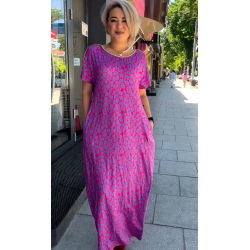 【M-3XL】2025 Modisches Print-Kleid in bergre