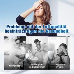 Super SaugkraftMultifunktionaler, leistungsstarker, leiser Abluftventilator