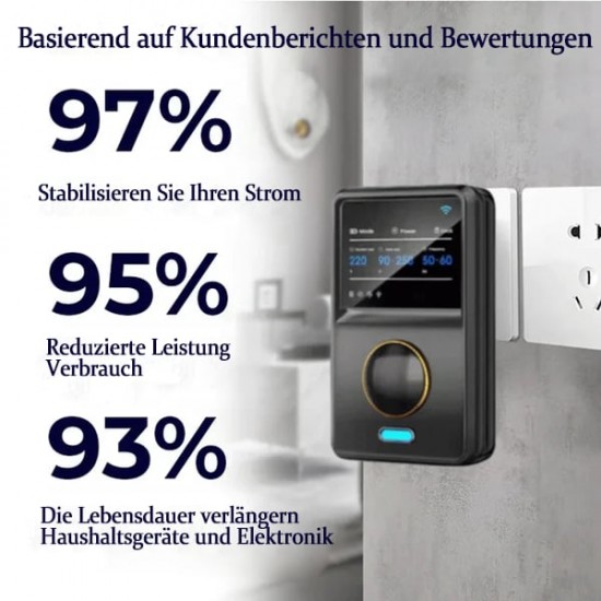 Neujahrsfrderung – 49 % RABATTIntelligente Energiesparvorrichtung