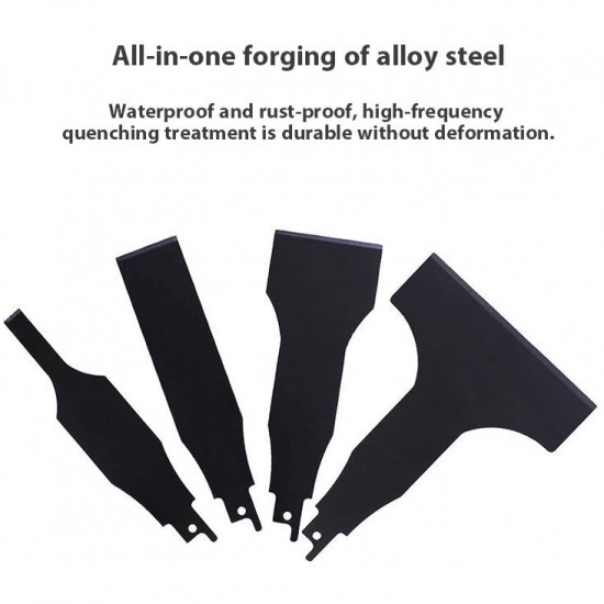 4 Stück Stichsgeschaber