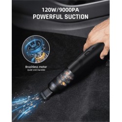 50% SPAREN! V8 Mate Kabelloser Mini-Autosauger Starke 13000Pa Saugkraft / 30AW