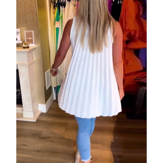 Heier Verkauf 49% RABATT- rmelloses, gerafftes Oberteil mit Revers