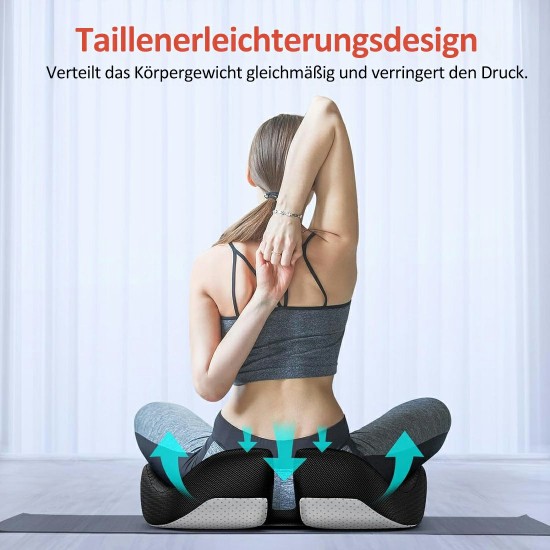 Ergonomisches Sitzkissen aus Memory-Schaumstoff