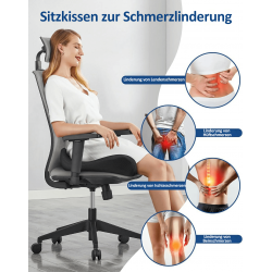Ergonomisches Sitzkissen aus Memory-Schaumstoff