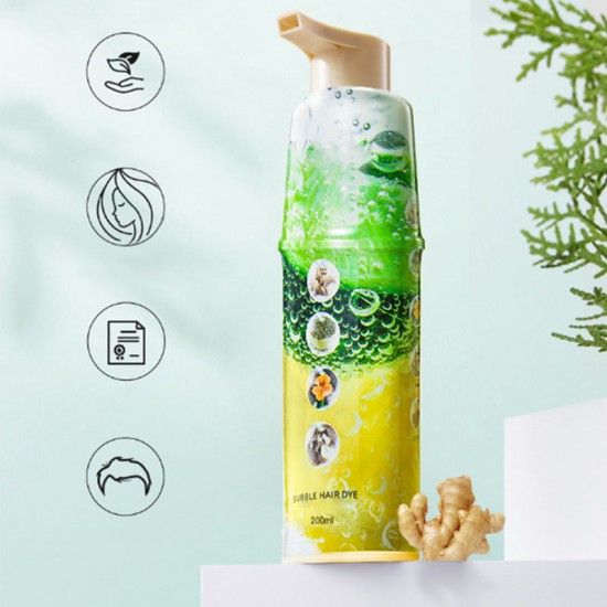 Heute 33%~55% RabattPflanzenextrakt Schaumhaarfarbe