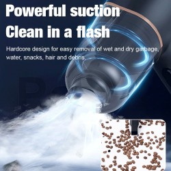 50% RABATT Blasen, Saugen, Aufblasen – Kabelloser Staubsauger für Haus und Auto