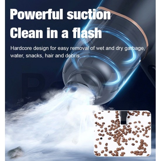 50% RABATT Blasen, Saugen, Aufblasen – Kabelloser Staubsauger für Haus und Auto