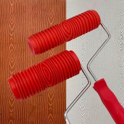 Farbroller mit gemusterter Prgetextur für Wanddekoration