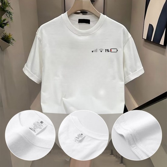 Lustiges, kreativ bedrucktes Kurzarm-T-Shirt für Herren Kostenloser Versand bei 2 Einkufen 