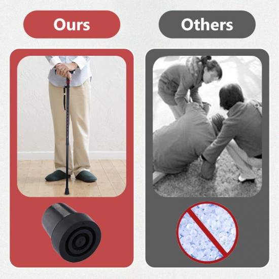  kostenloser Versand Intelligenter Gehstock für ltere Menschen mit LED-Licht