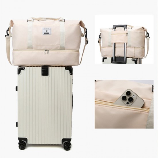 Reisetasche mit groem Fassungsvermgen und Kulturbeutel