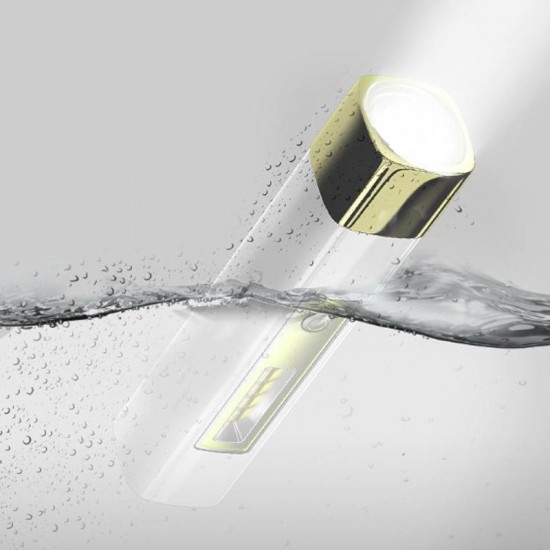 Mini 2-in-1 Taschenlampe & Powerbank mit hoher Leuchtkraft