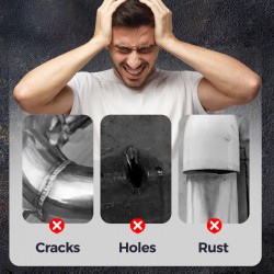 Schweien von hochfestem Metallklebstoff