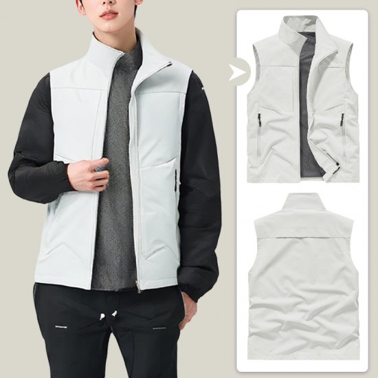 Bequeme, schnell trocknende Herrenweste mit Taschen
