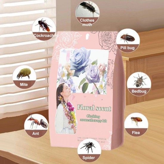 Sichern Sie sich heute 50% Rabatt!Insektenabwehrende, schimmelresistente Mottenkugeln mit blumigem Duft