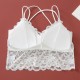 Damen-Spitzen-Bralette- und Hschen-Set