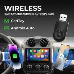 Limited Time Offer - 50% Off 2025 Ottocast Mini wireless CarPlay Android Auto Adapter