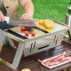 Klappbarer Edelstahl-Grill für drauenBefristetes Angebot: 50% Rabatt auf Bestellungen