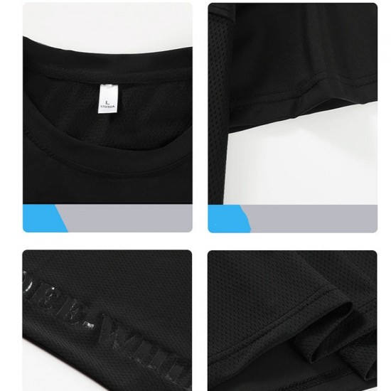 Zweiteiliges Set aus Kurzarmshirt und Shorts für Herren