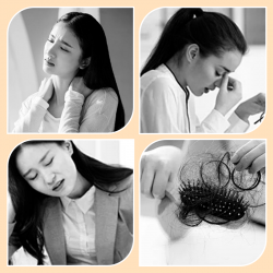 Massagekamm aus Holz zur Kopfmassage und Gua Sha