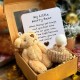 Letzter Tag Sonderpreis-50% RabattHandgefertigter Mini-Plüsch-Teddybr in einer Box
