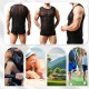 Men's Mesh Sheer Tank Top
