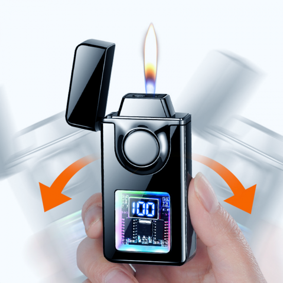 Kreatives winddichtes Feuerzeug mit zwei Flammen