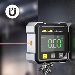  50% SPAREN! Magnetischer 4-Seiten-Winkelmesser mit Laser – Nur für kurze Zeit 