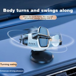 2025 Limited Time Sale - 50% OFFSolarbetriebene Auto-Ornamente in Flugzeugform