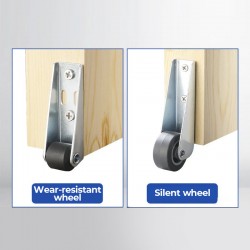 Leichtgngige, gerichtete LenkrollenVerwendung verschiedener Arten von Holzmbeln