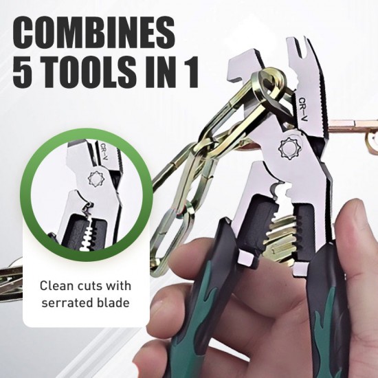 5-IN-1 Curved Head Multi-Functional Wire Stripper