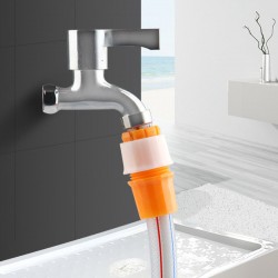 Universeller Schnellverbinder für Wasserhahn und Schlauch