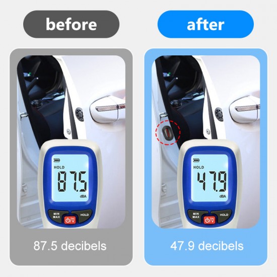 Stodmpfer-Dichtungen für Autotüren