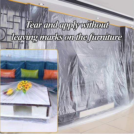 Heie VerkaufStaubschutzfolie aus Kunststoff