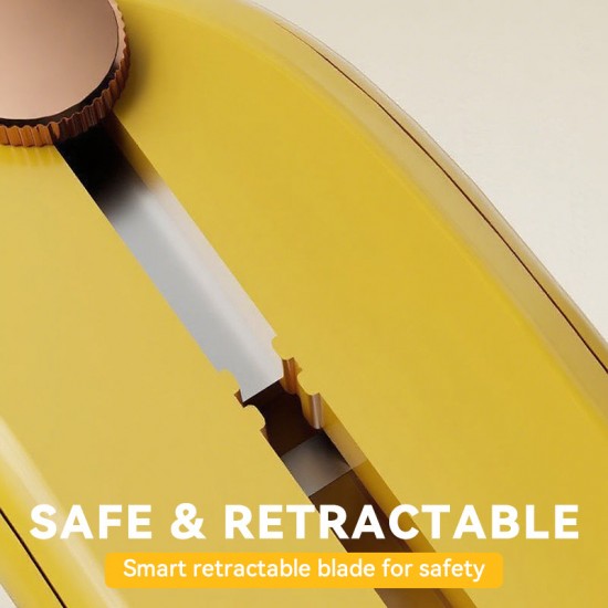 3-in-1-Mini-Obstschler und -Messer mit einziehbarer Klinge