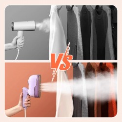 Tragbares Multifunktions-Handbügeleisen mit Stnder und Messbecher