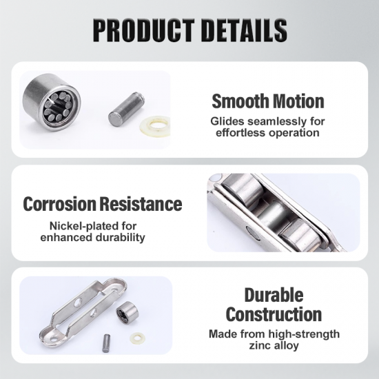 2025 Neues Upgrade80/88 Riemenscheibe aus Zinklegierung für PVC-Fenster und -Türen