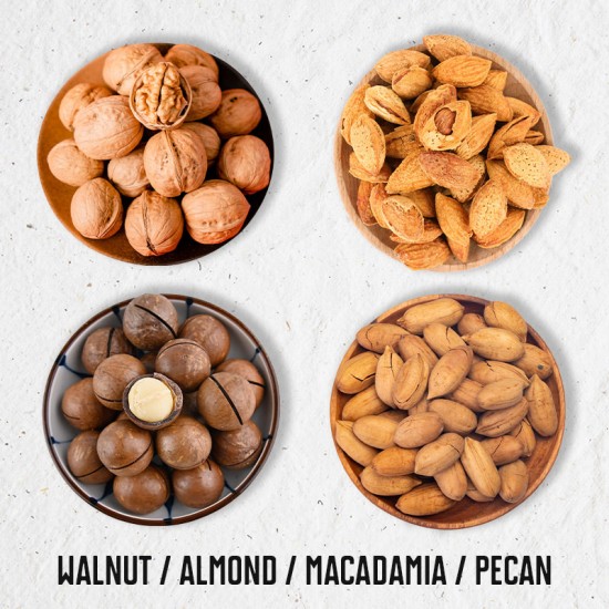  50 % RABATT!  Leichter manueller Nussknacker – Spritzschutz, Aluminium und Edelstahl, einfach zu verwenden für Nüsse und Mandeln 