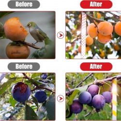 Doppelseitiges Reflektorband gegen Vgel