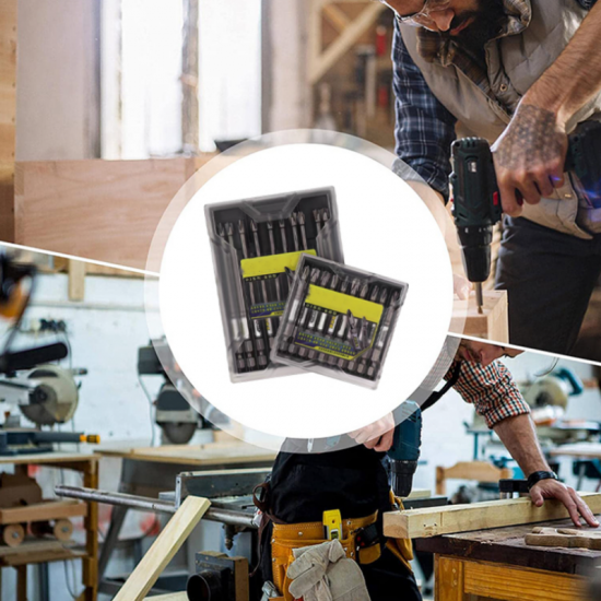 65 mm Einfachkopf-Sechskant-Schraubendreherbits – 10-teiliges Set